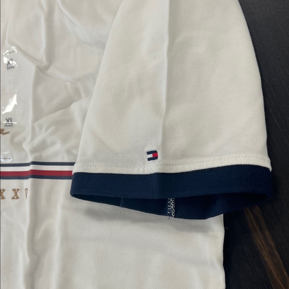 NWT - Tommy Hilfiger THFlex Baldwin Polo, White – Size XL - Picture 9 of 12